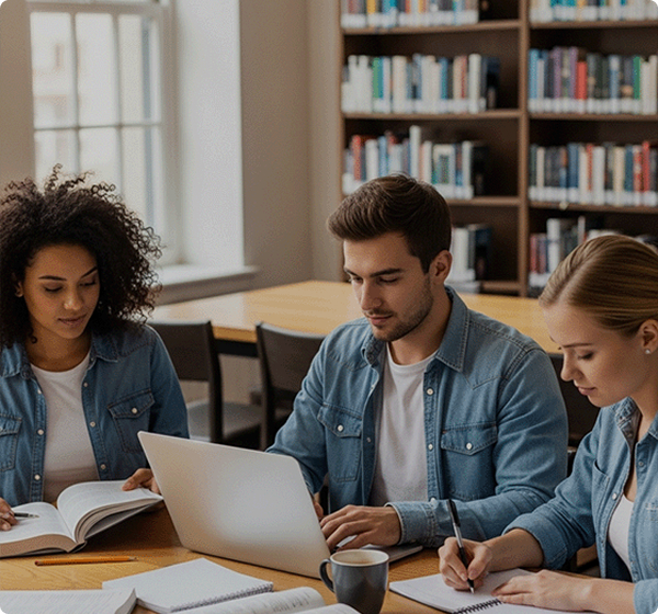 ABA Program - Students collaborating